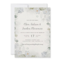 Marfil Eéreo Blanco Floral Sage Verde Marfil Verde