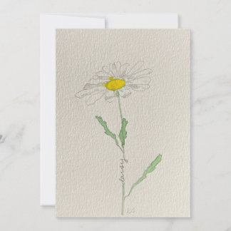 Invitación margarita