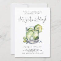 Margarita Any Age Birthday Cocktail Fiesta