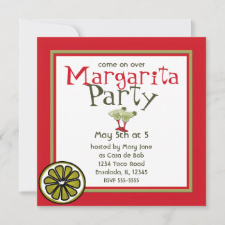 Invitación Margarita Fiesta