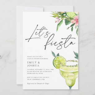 Invitación Margarita Fiesta Mexicana de Parejas