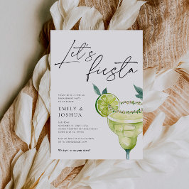 Invitación Margarita Fiesta Mexicana Partido Comprometido