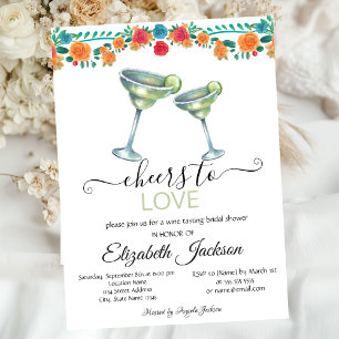 Invitación Margarita Flores Fiesta Mexicana Despedida de Solt