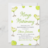 Margarita Margs & Matrimony Cocktail Bachelorette