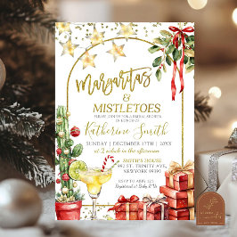 Invitación Margaritas y Mistletoe Cactus Bridal Shower