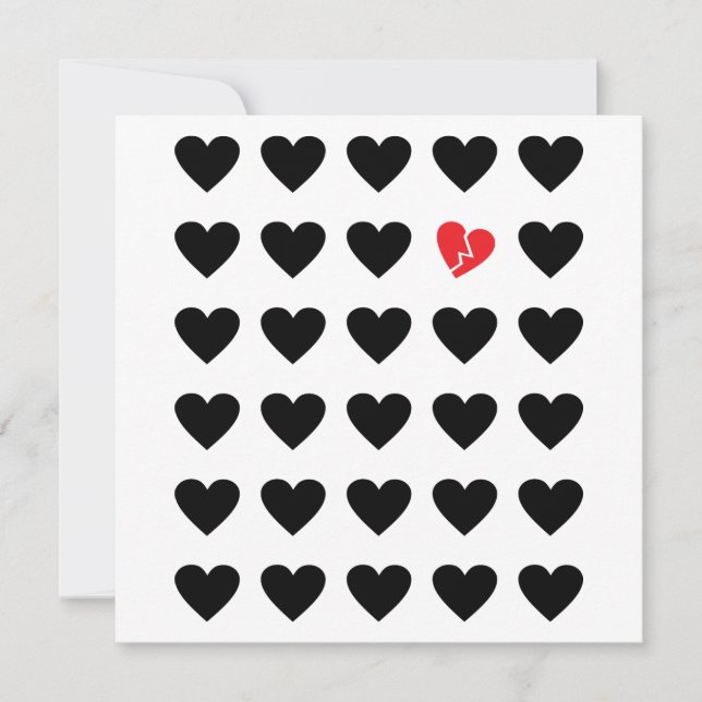 Invitación marginado de amor (Anverso)