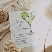 Margs And Matrimony Margarita Bridal Shower