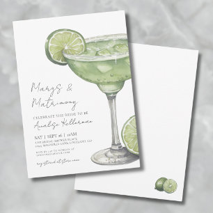 Invitación Margs & Matrimonia Margarita Bridal Shower