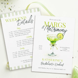 Invitación Margs Matrimonio Margaritas Lima Despedida de Solt