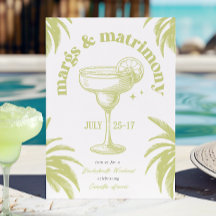 Margs & Matrimony Bachelorette Weekend Itinerario