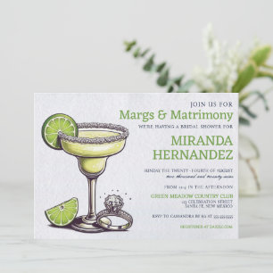 Invitación Margs & Matrimony Bridal Shower
