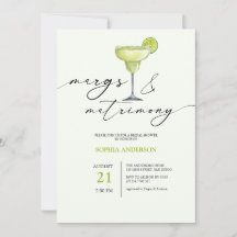 Margs & Matrimony Green Lime Bridal Shower