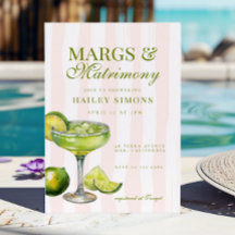 Margs & Matrimony Lime Margarita Bridal Shower