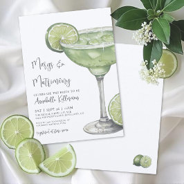 Invitación Margs & Matrimony Margarita Bridal Shower