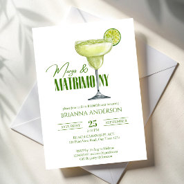 Invitación Margs y ducha matrimonial