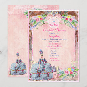 Invitación María Antonieta~Que Coman Pastel
