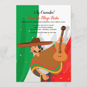 Invitación Mariachi Cinco de Mayo