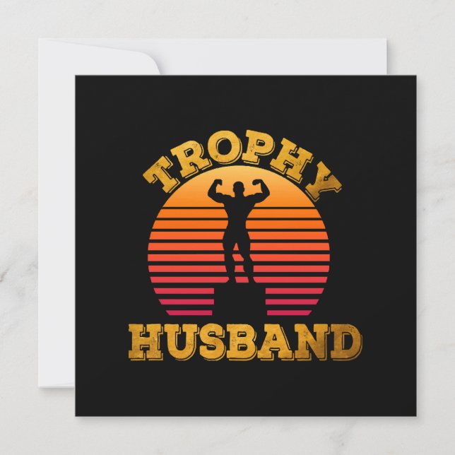 Invitación Marido Trofeo (Anverso)