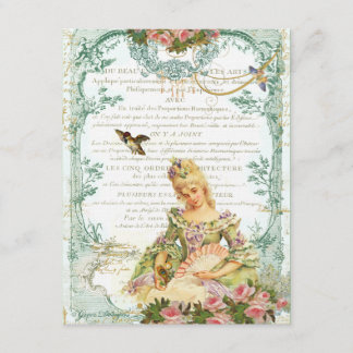 Invitación Marie Antoinette con Sparrow