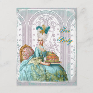 Invitación Marie Antoinette en Aqua