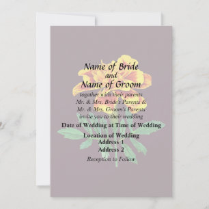 Invitación Marigold francés