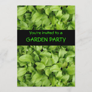 Invitación Marigold Selings Personalizado Garden Fiesta Invit