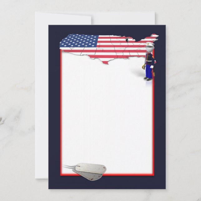 Invitación marina (Anverso)