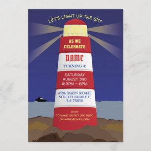 Invitación Marina de guerra náutica de la nave de la fiesta