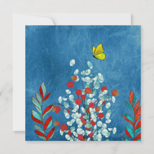 Invitación Mariposa Amarilla