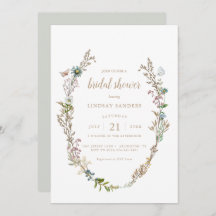 Mariposa Boho Foliage Wreath Bridal Shower