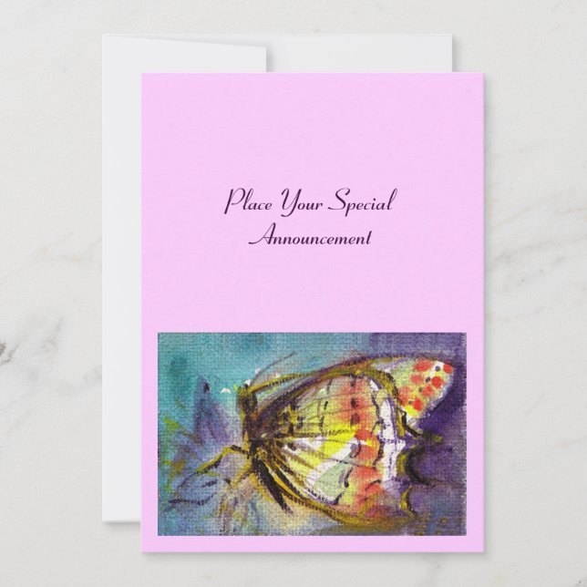 INVITACIÓN MARIPOSA MÁGICA (Anverso)