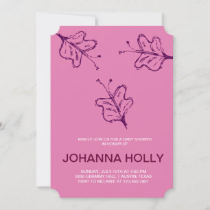 Invitación mariposas