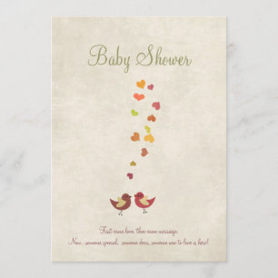 Invitación Mariposas en el estampado de flores Baby Shower