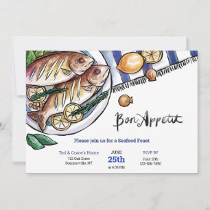 Invitación Mariscos del Día