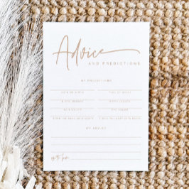 Invitación MARLO Boho Earth Toned Baby Advances & Predictions