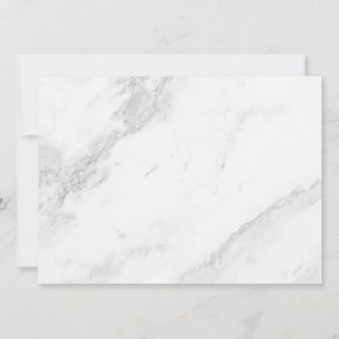 Invitación Mármol Blanco