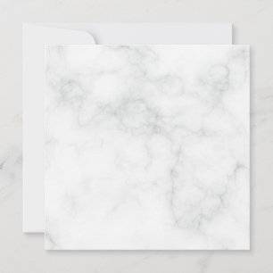 Invitación Mármol Blanco Moderno