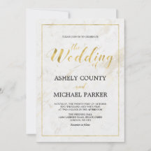 Mármol | Ceremonia de Boda de tipografía moderna s