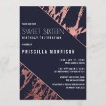 Mármol de oro azul Rosa marino Diagonal dulce 16