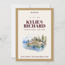 Maroon y Gold Save the Date