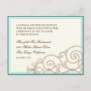 Invitación Marrón de color topo de la orquídea de Cattleya -