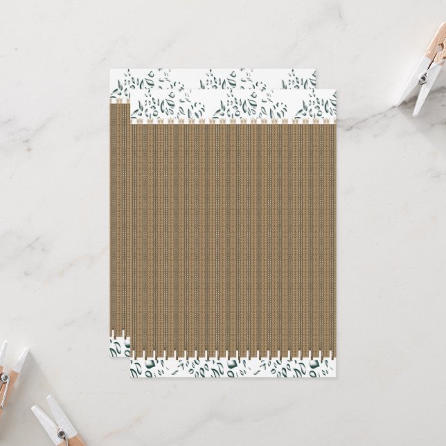 Invitación marrón, madera, beige, rectángulo, gris, pisos, kh (Anverso/Reverso In Situ)