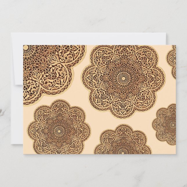 Invitación marroquí (Anverso)