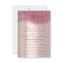 Marsala Borgundy Maroon Rosa Gol Bridal Sweet 16th