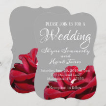 Marsala Red Burgundy Floral Gray Boda