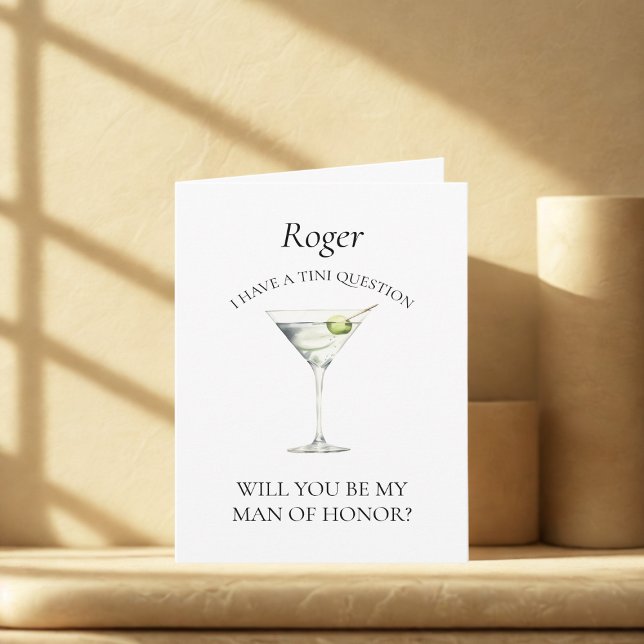 Invitación Martini de moda será mi carta de honor (Subido por el creador)