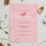 Invitación Martini martini 30 cumpleaños Fiesta<br><div class="desc">Esta caprichosa invitación a la fiesta de cumpleaños es perfecta para un fiesta de 30 años con un retro borde de garrapatas dibujado a mano. Para una personalización más avanzada de este diseño, por ejemplo, cambiar el diseño, el tamaño de letra o el tamaño del texto, haga clic en el...</div>