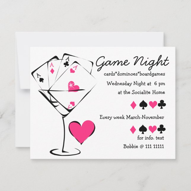 Invitación Martini Suit (Anverso)