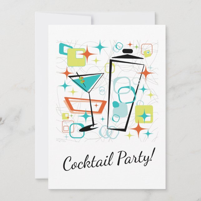 Invitación ¡Martinis un Ir-Ir! (Anverso)