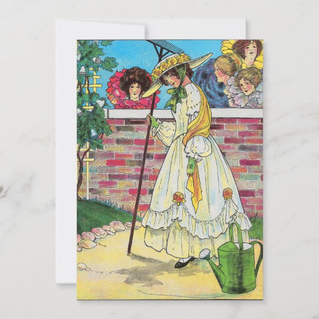 Invitación Mary, Mary, todo lo contrario (Anverso)